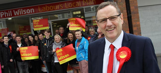 phil wilson campaign launch 2015