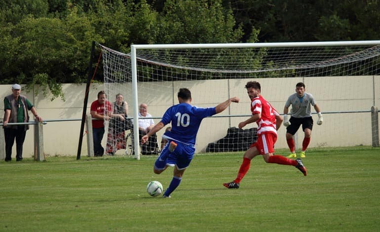 Aycliffe off to flyer with win over champions