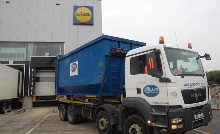Hartlepool recycling firm on hand at Lidl’s Aycliffe centre
