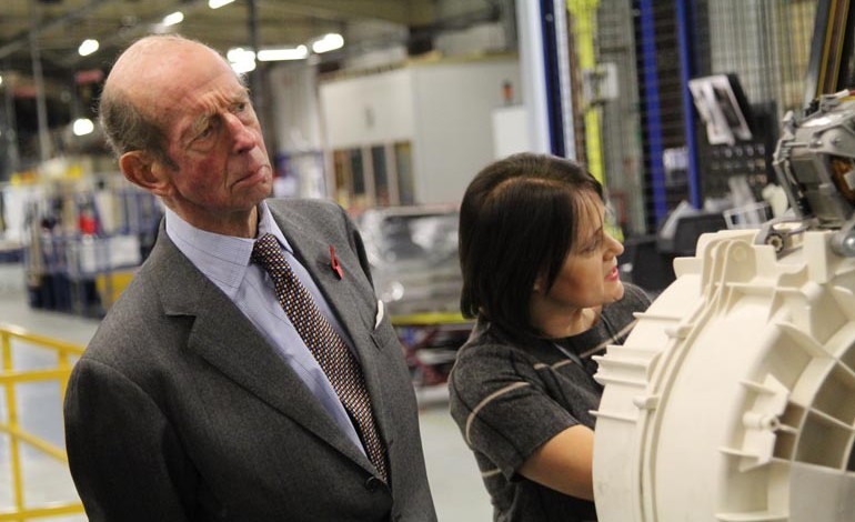 Picture Gallery: Duke of Kent visits Ebac