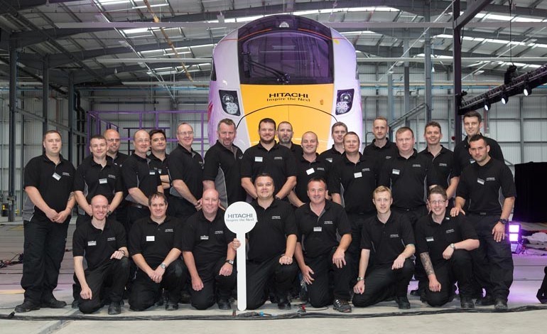 Production officially starts on first Hitachi carriages