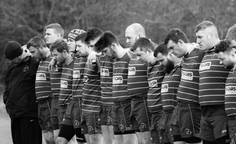 Rugby teams pay tribute to Ainsley Adams