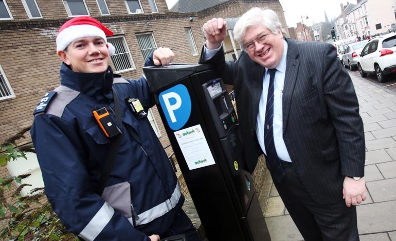 Double December parking boost for County Durham