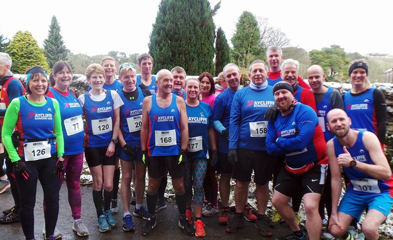 Aycliffe runners compete in Stockton Winter Trail
