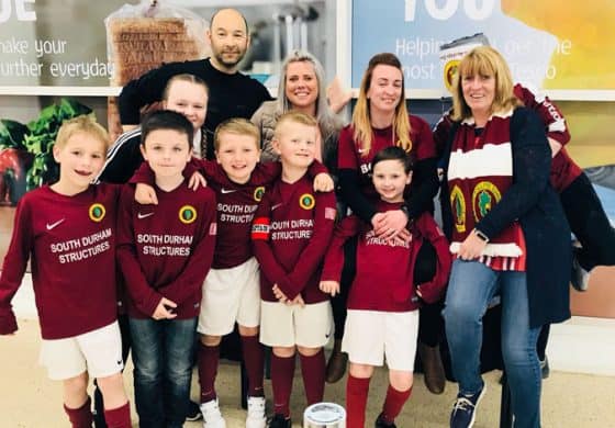 Aycliffe Juniors thank sponsors for ongoing support