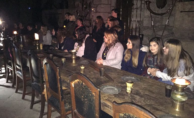 Ghostly tour for Greenfield Students