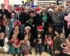 Children’s Down Syndrome project serenades shoppers to say thanks to the local community