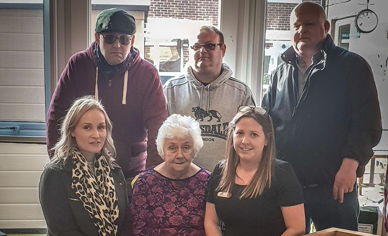 Aycliffe care home receives kind donation from local woodcraft firm