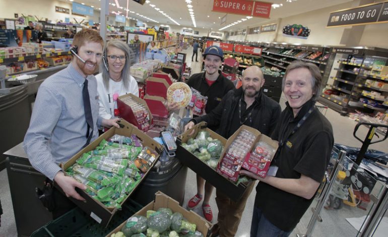 Aldi’s Aycliffe store launches partnership with local charities