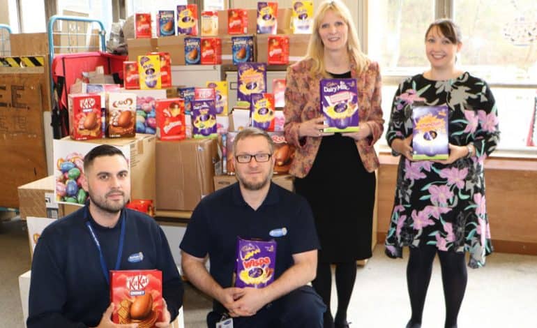 Eggs-ceptional number of Easter treats collected for families