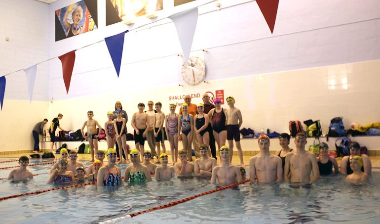 £7,629 GAMP cash funds new diving blocks for swimming club