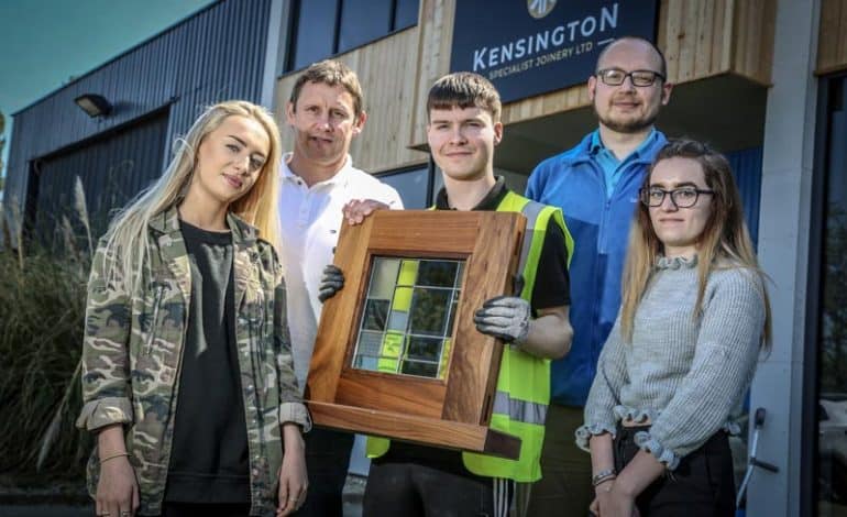 Optimum Skills is helping Aycliffe joinery firm reach new heights