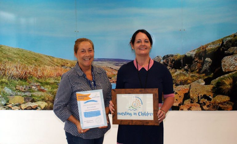 Youth Justice Service receives award for investing in children