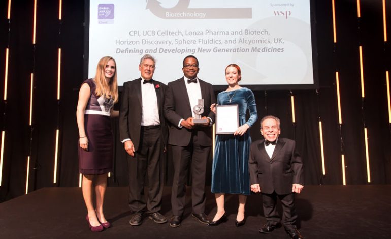 CPI wins Biotechnology gong at IChemE Global Awards