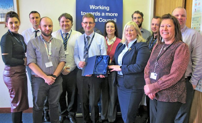 Digital developments win council an award
