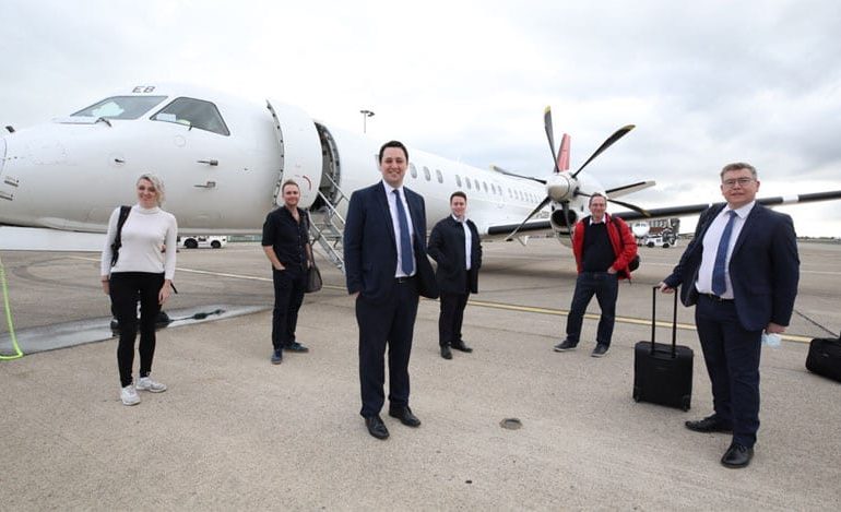 First London flight to take off from Teesside in 10 years