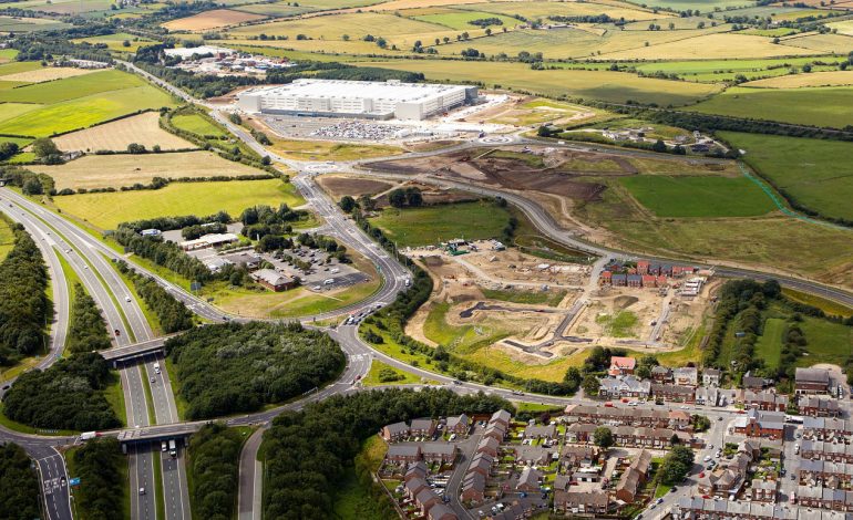 £5.5m infrastructure works complete at key County Durham employment site