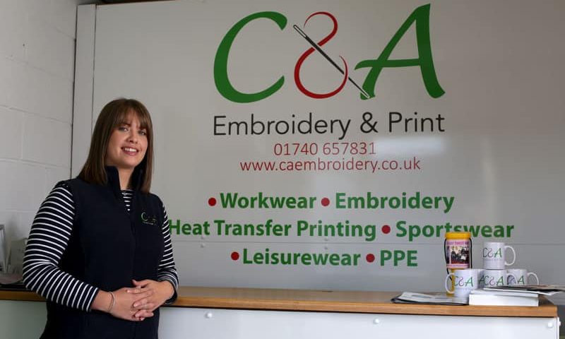 First class embroidery and printing firm set for growth