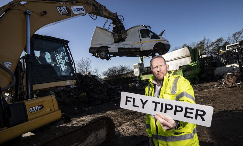 Flytippers risk being stripped of vehicles this Christmas
