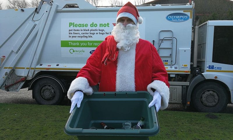 Festive refuse, recycling and tree collections
