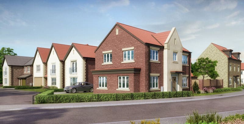 Aycliffe housebuilder Carlton building in picturesque places
