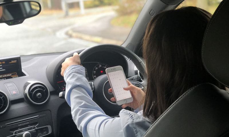 Two-week campaign to make drivers more aware of mobile use