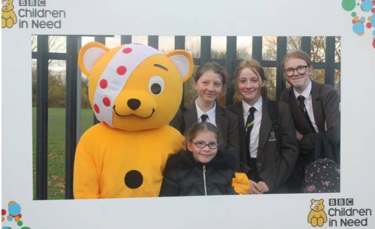 Students raise £550 for Children in Need