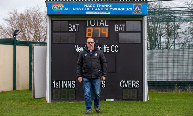 Cricket chairman bids to walk 874 miles to raise funds for new changing rooms