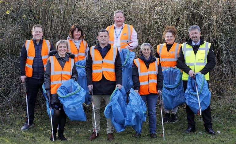 Aycliffe business leaders back Spring Clean campaign