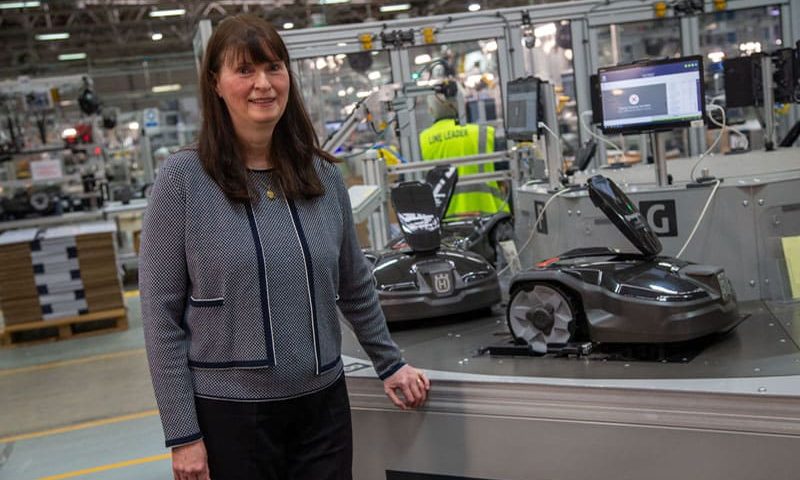 Husqvarna boss introduces Aycliffe Business Issue #55