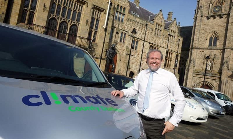 Electric vehicles take centre stage in County Durham