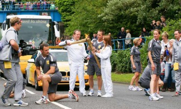 IN PICTURES: OLYMPIC TORCH IN AYCLIFFE