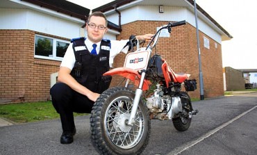 POLICE SEIZE TRIAL BIKE