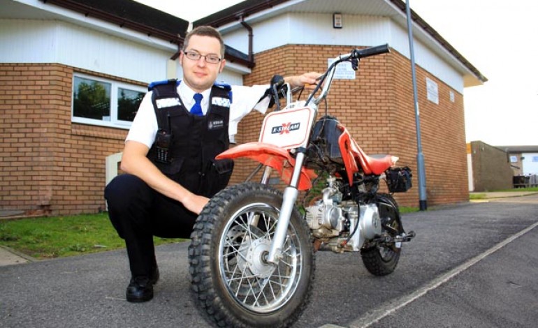 POLICE SEIZE TRIAL BIKE