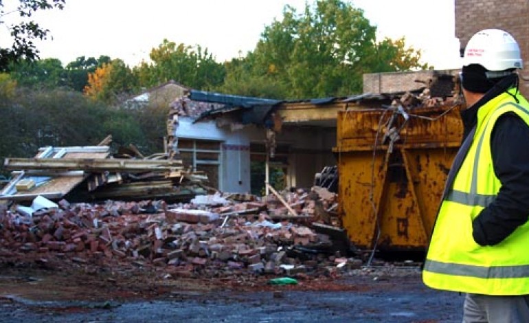 GREENFIELDS HOME DEMOLITION BEGINS!