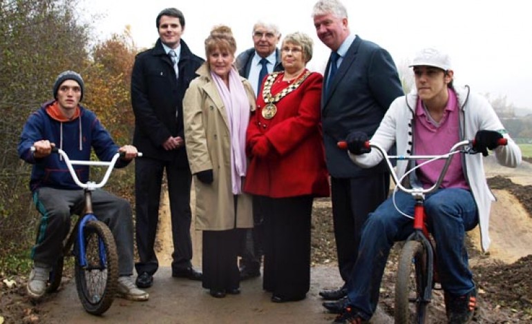 NEW BMX TRACK AT WOODHAM PARK