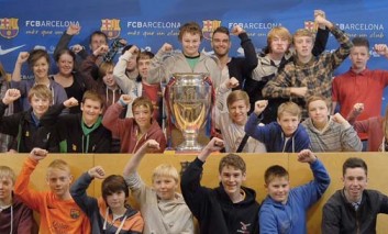 BARCA TRIP FOR WOODHAM STUDENTS