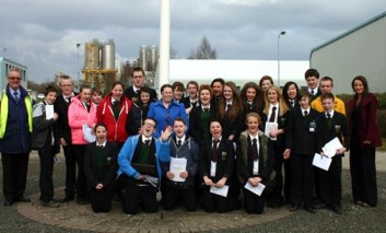 GREENFIELD PUPILS VISIT INEOS