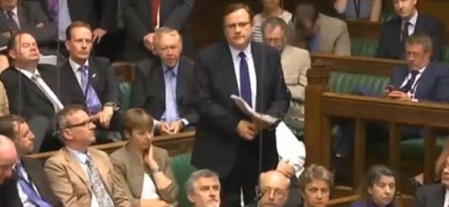 phil wilson in parliament
