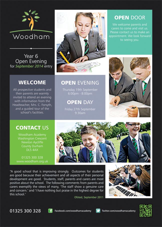 Woodham Academy Open Evening