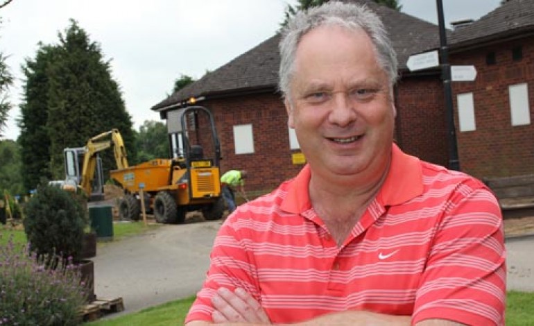 WORK STARTS AT WOODHAM GOLF CLUB