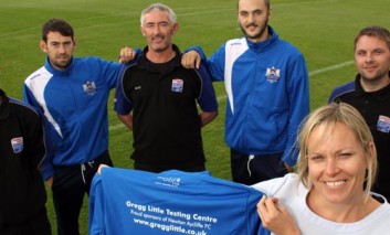 GREGG LITTLE SUPPORT FOOTBALL CLUB WITH SPONSORSHIP
