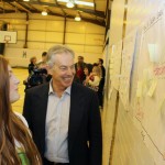 Tony Blair visits Woodham Academy Nov 2014 4