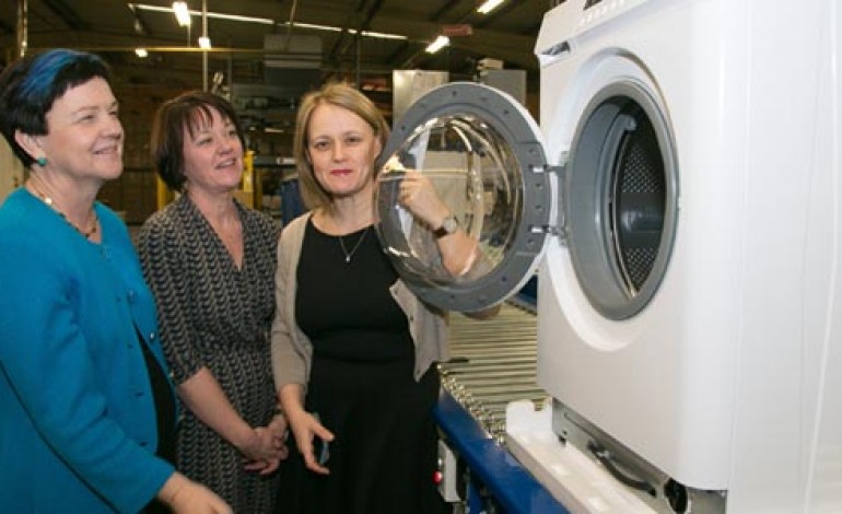 BARONESS VISITS EBAC FACTORY