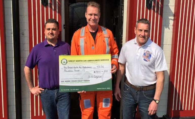 AYCLIFFE POWER FIRM REPLACES CHARITY COFFERS