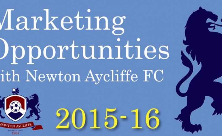 Sponsor Newton Aycliffe FC from just £300!