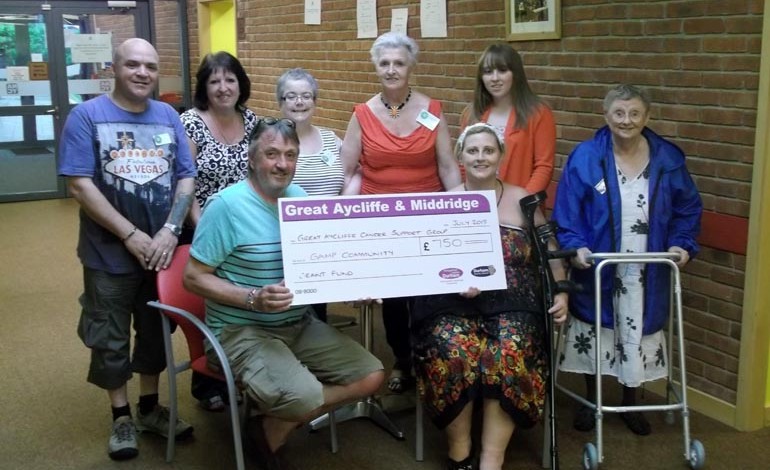 Funding success for Aycliffe support group