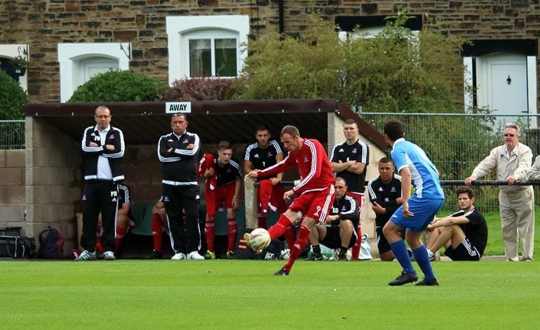 Aycliffe sink Nelson in FA Cup