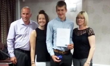 Aycliffe student gains 100% attendance award