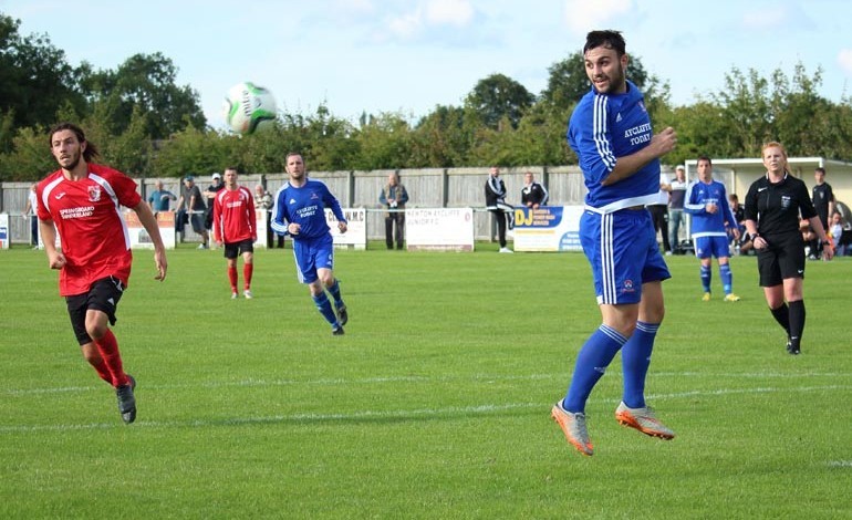 Close shave as Aycliffe bag late point